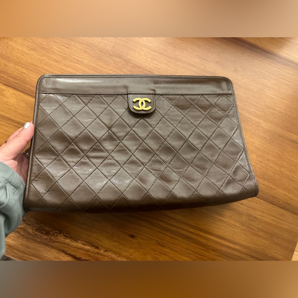 Chanel Large Vintage Clutch